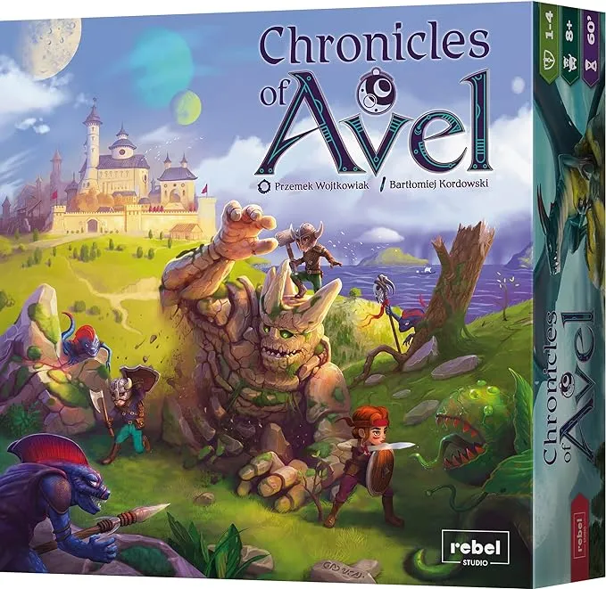 Chronicles of Avel Family Board Game for ages 8 and up, from Asmodee