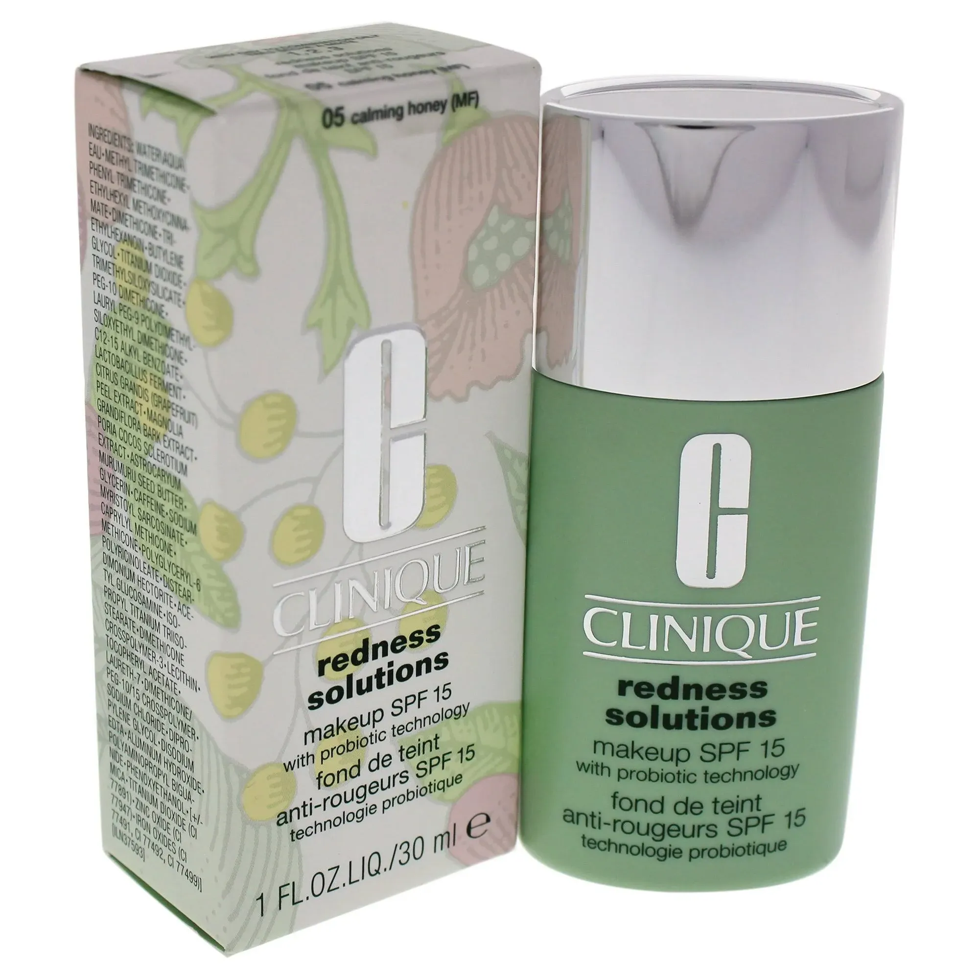 Clinique Redness Solutions Makeup SPF 15 03 Calming Ivory 1 Ounce