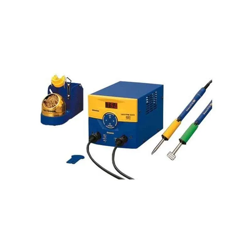 Hakko FM203-DP Dual Port Soldering System w/ Two Soldering Handpieces