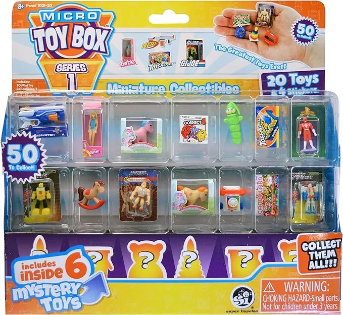 Micro Toy Box: Series 1 (10 Toys)