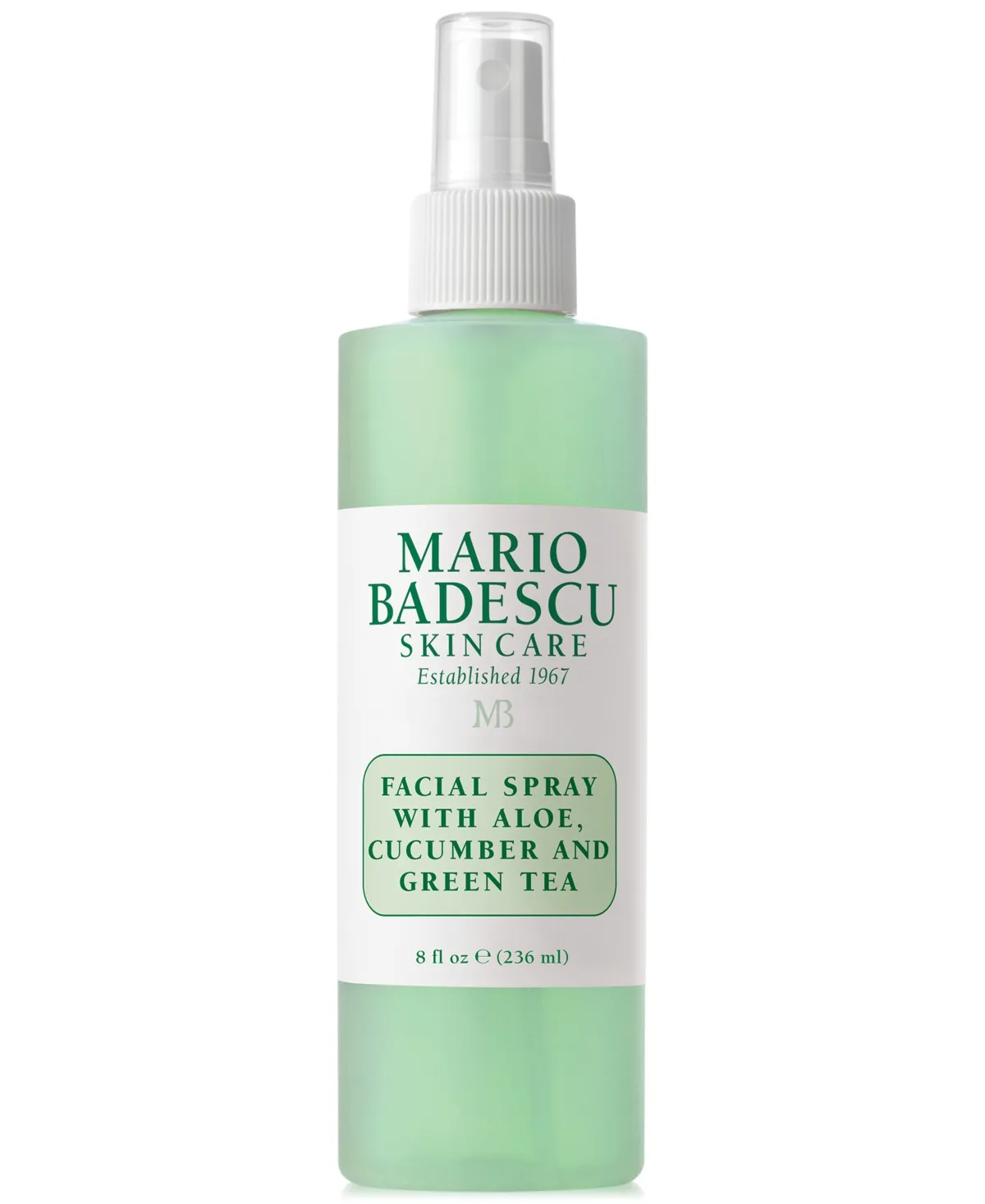 Mario Badescu Facial Spray With Aloe, Cucumber & Green Tea - 8 fl oz bottle