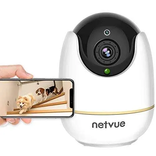 NETVUE Indoor Camera, Enhanced Security Camera with Advanced AI Skills for 1080P