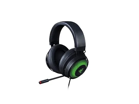 Razer Kraken Ultimate – USB Gaming Headset (Gaming Headphones for PC, PS4 and Switch Dock with Surround Sound, ANC Microphone and RGB Chroma)