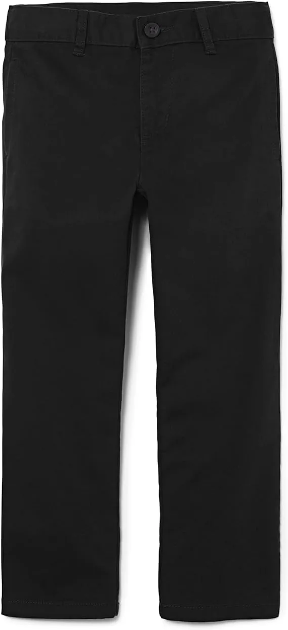 The Children's Place Boys Stretch Chino Pants,Black Single,8The Children's Place Boys Stretch Chino Pants,Black Single,8