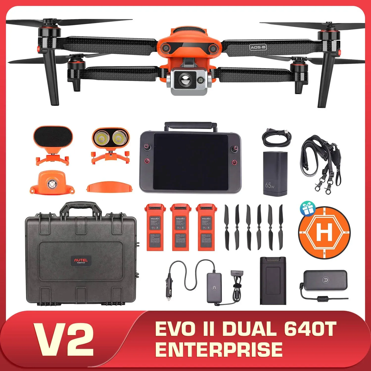 Autel Robotics - Evo II Dual 640T Enterprise Bundle V3