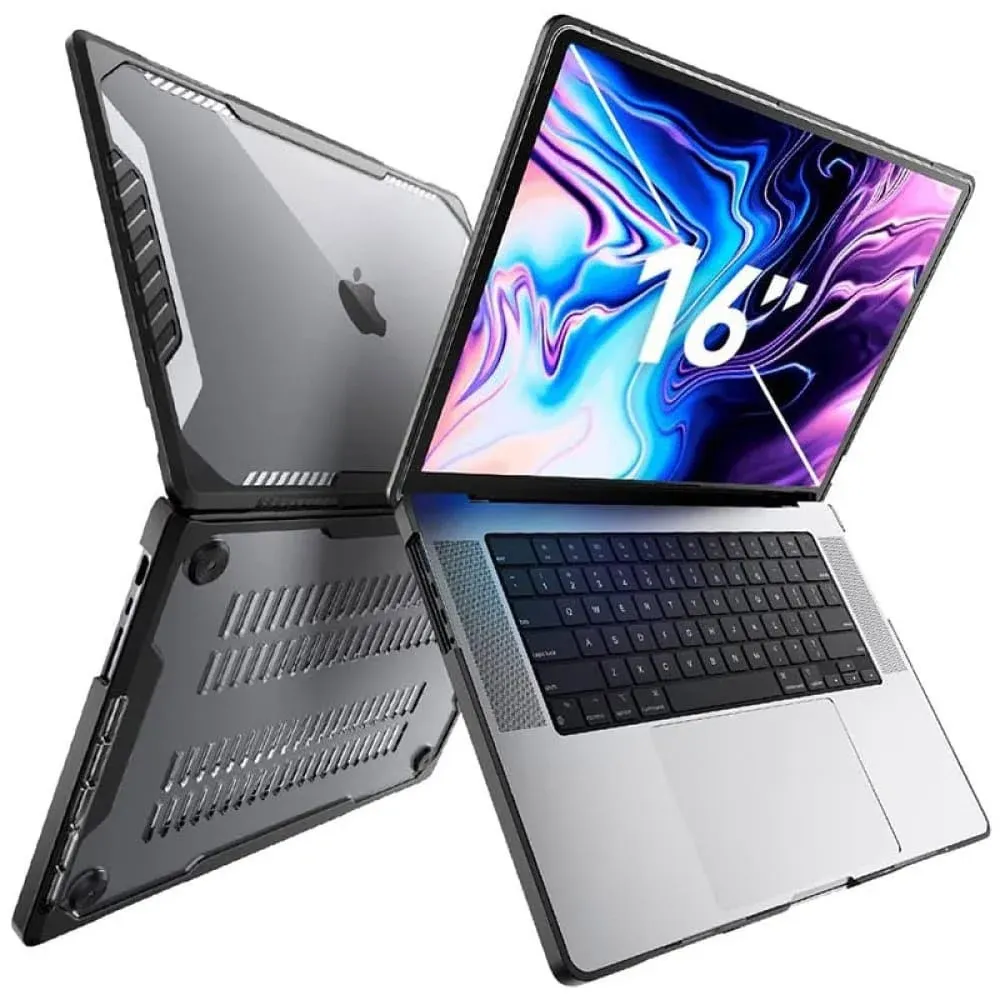 SUPCASE Unicorn Beetle Series Case for MacBook Pro 16 Inch (2021 Release) A2485 M1 Pro / M1 Max, Dual Layer Hard Shell Protective Cover for MacBook.