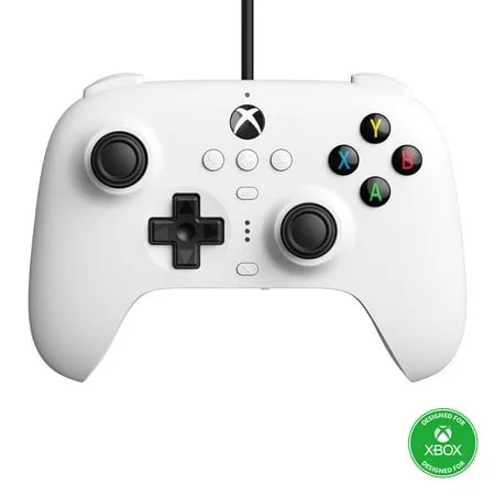 8Bitdo Ultimate Wired Controller for Xbox Series X, Xbox Series S, Xbox One (White)