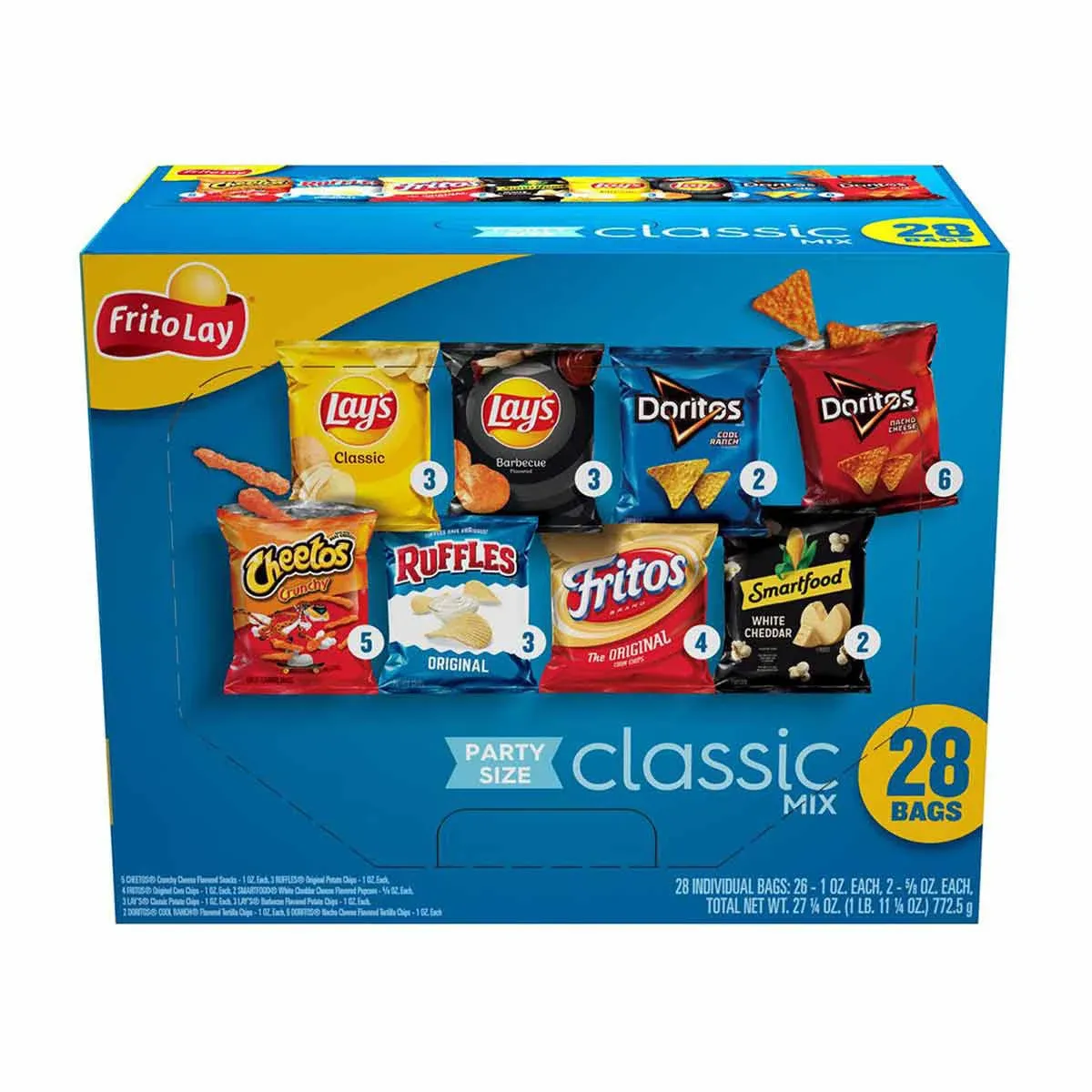 Frito Lay Classic Mix Variety Pack - 28 Count