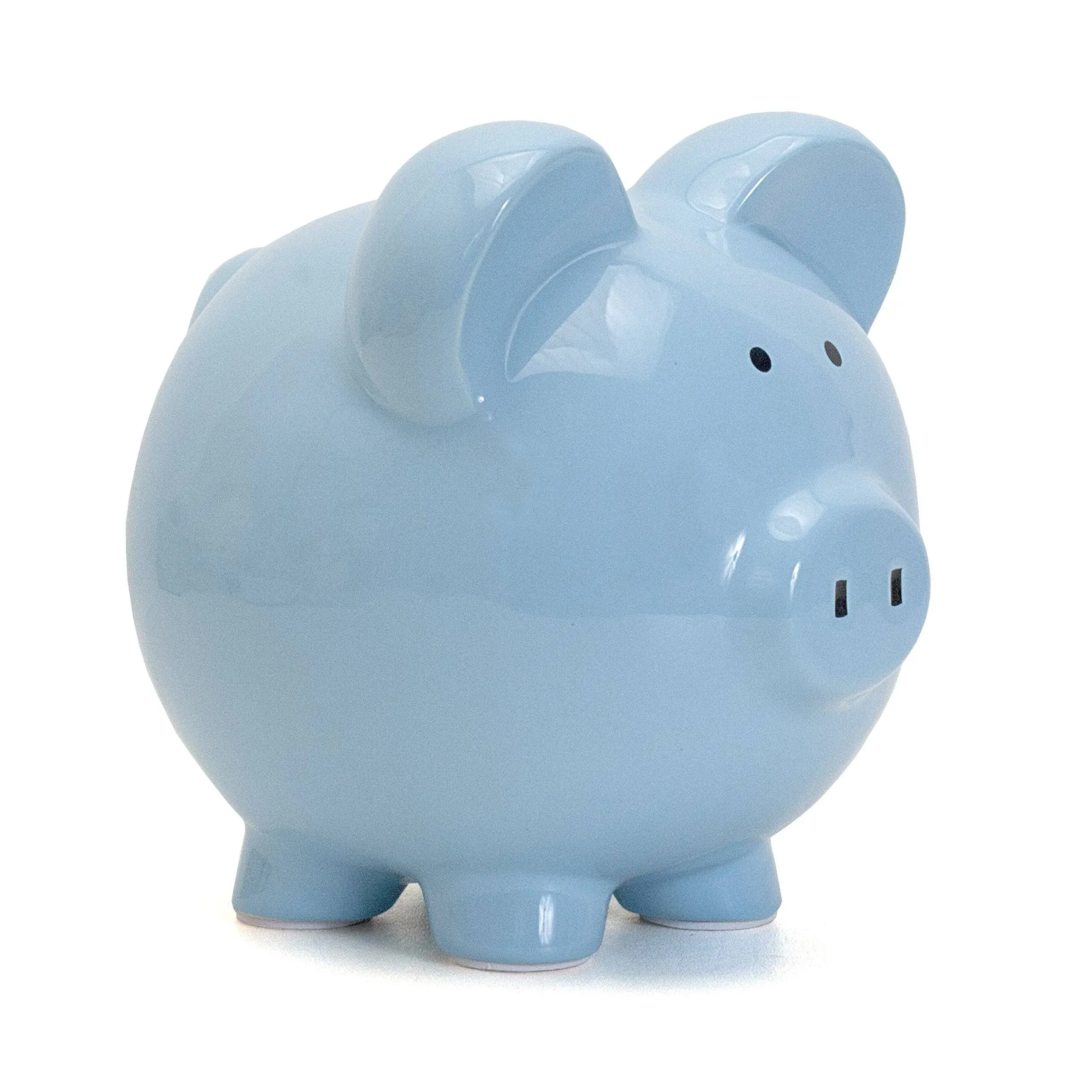 Large Blue Piggy Bank