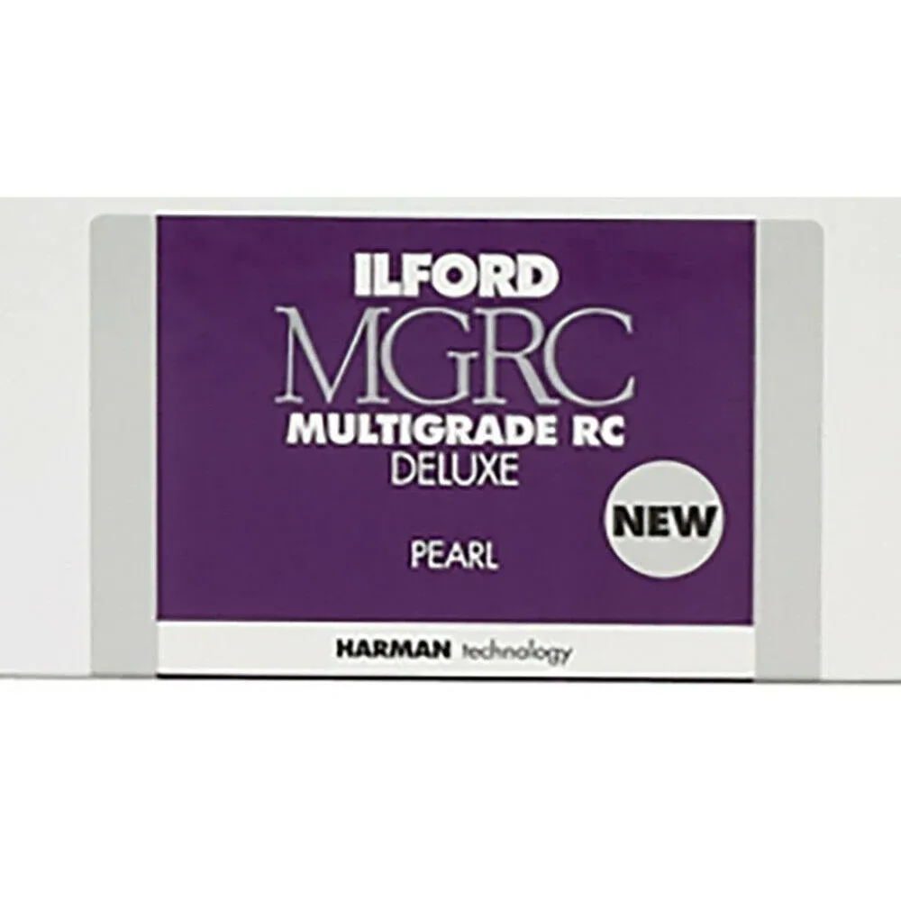 Ilford Multigrade V RC Deluxe Pearl Surface Black & White Photo Paper, 190gsm, 8x10, 25 Sheets