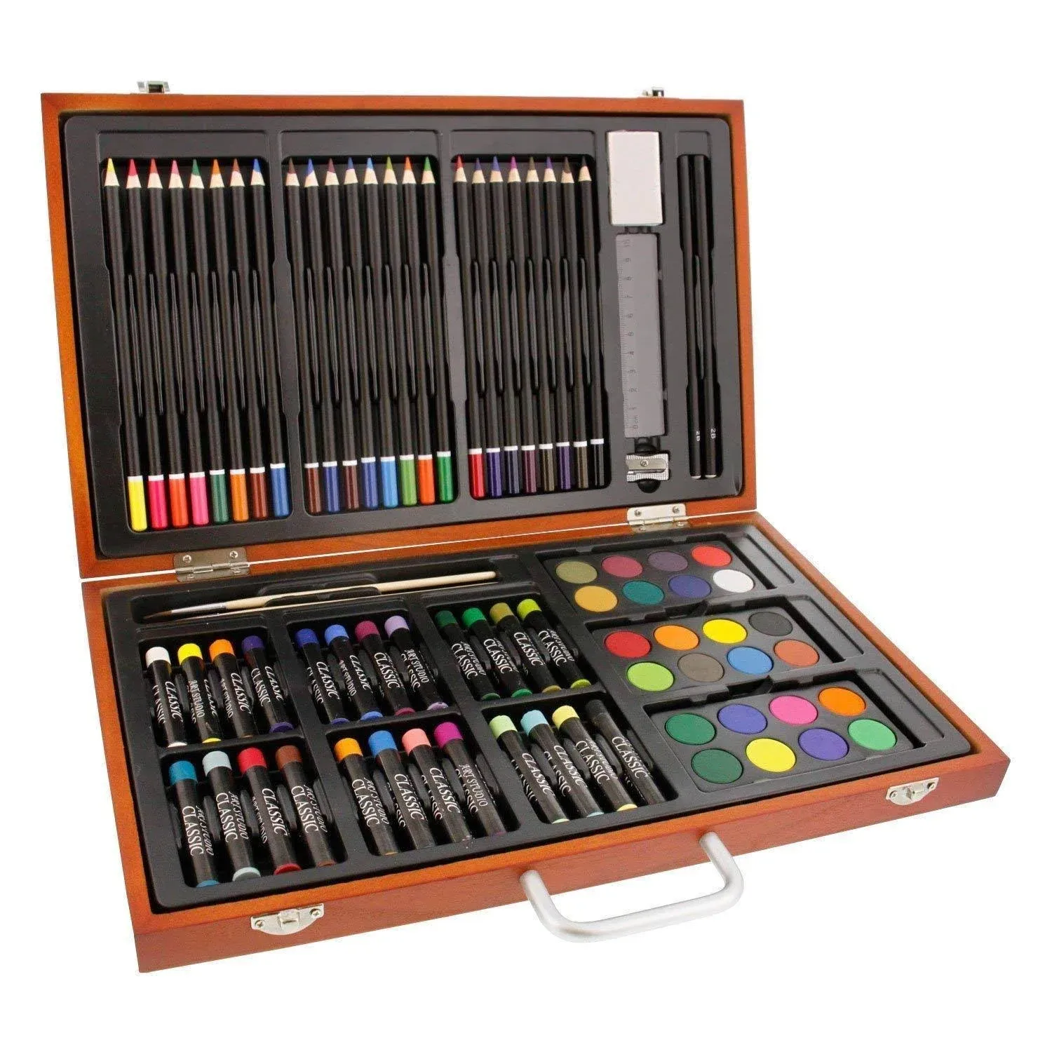 U.S. Art Supply 82-Piece Deluxe Artist Studio Creativity Set