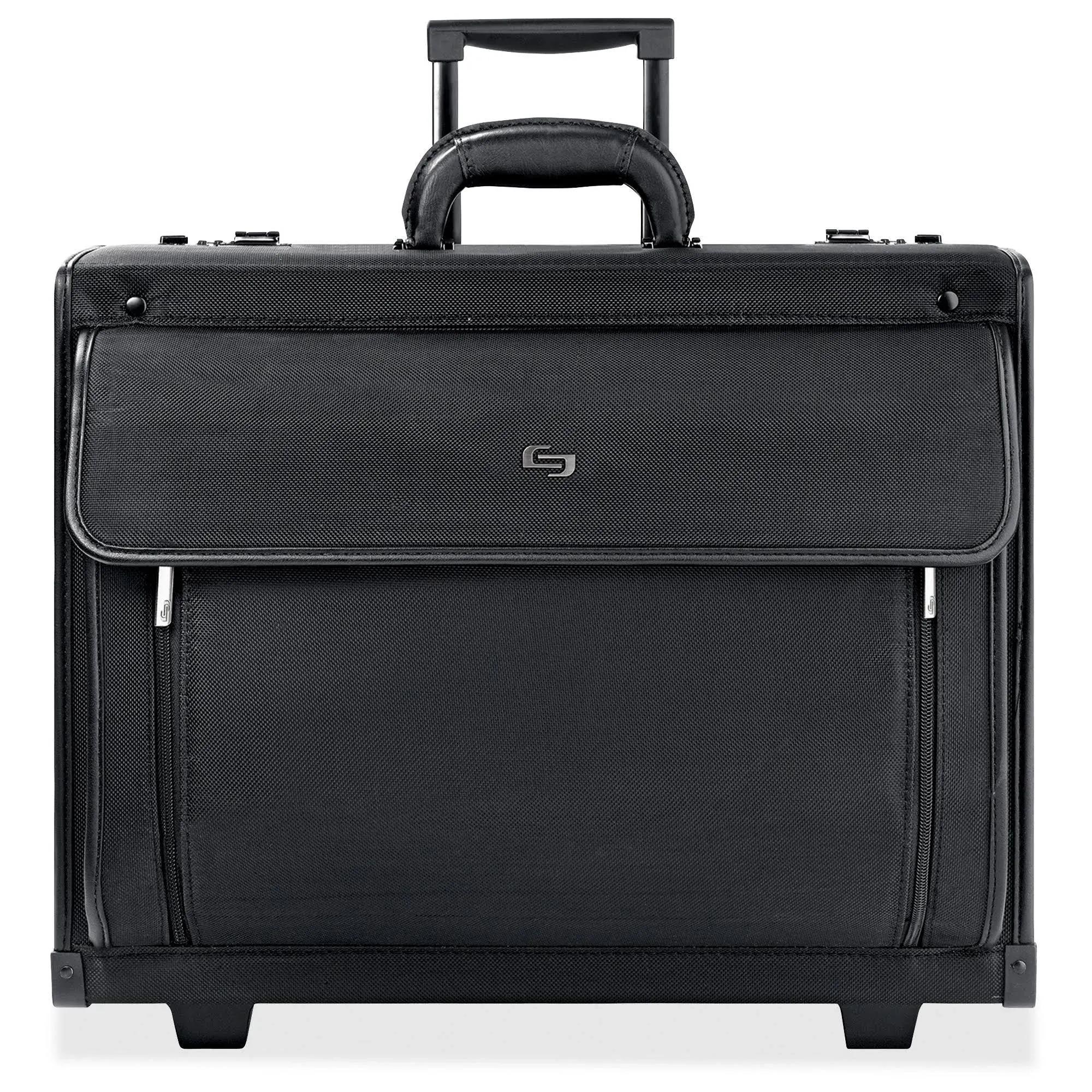 Solo Classic 16in Rolling Catalog Case - Black