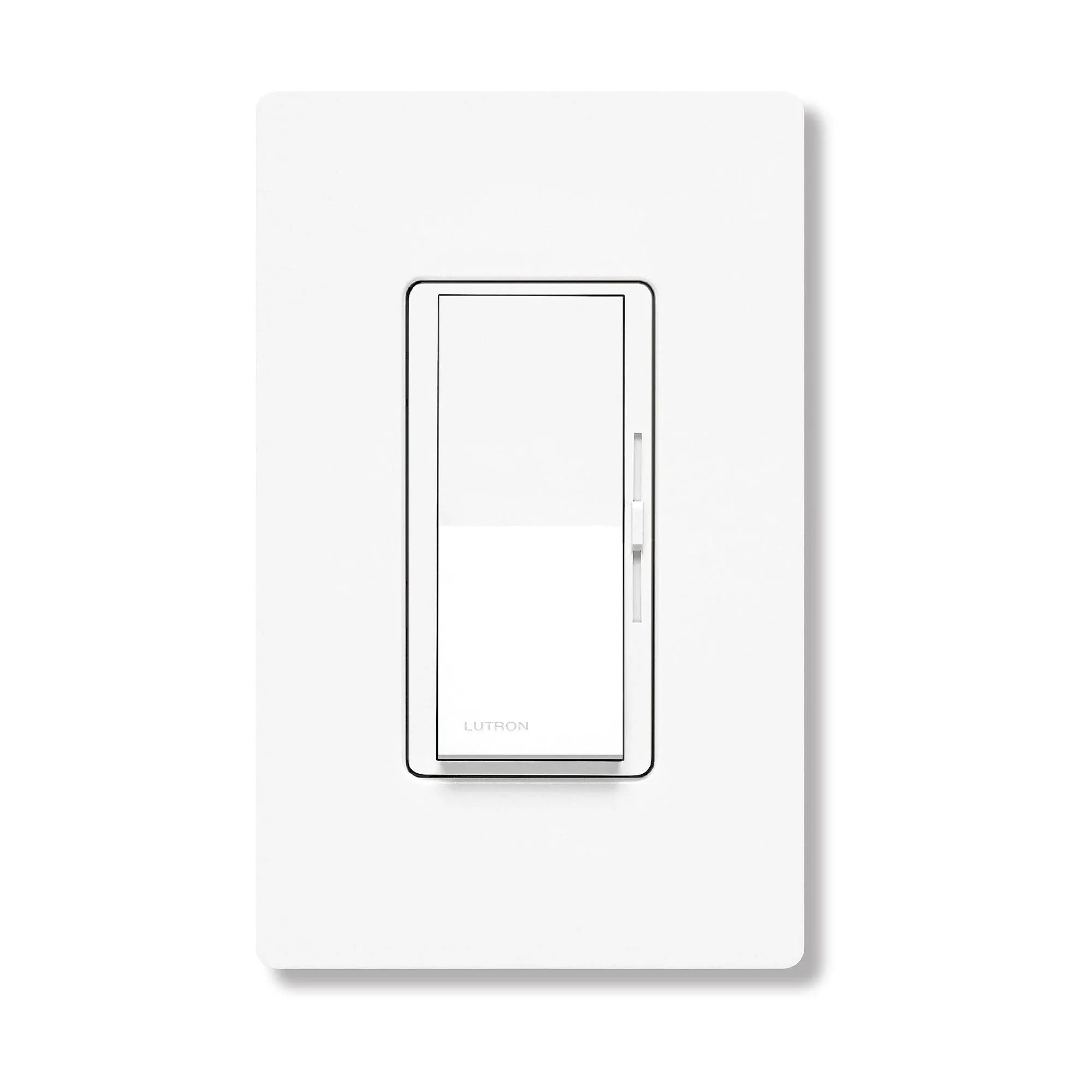 Lutron DVCL-153P-WH 3-Way/Single-Pole CFL/LED Diva Dimmer - White