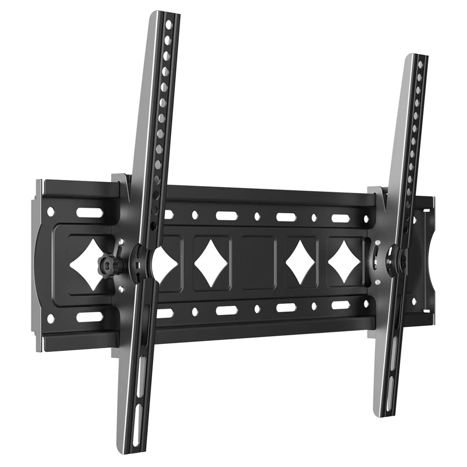 TETVIK TV Wall Mount Most 32-75 inch LED LCD OLED Plasma Flat Curved Screen Tilt Wall Mount TV Bracket Max VESA 600x400mm Fits16”/18”/24” Wood Studs