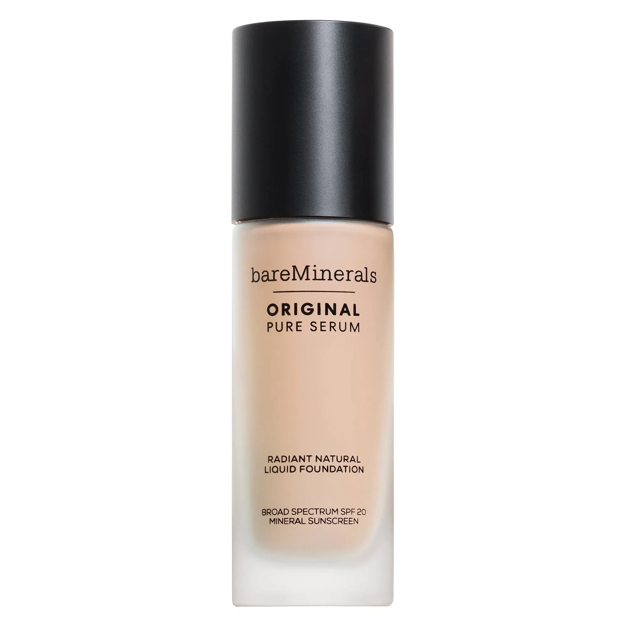 bareMinerals Original Pure Serum Radiant Natural Liquid Foundation Mineral SPF 20