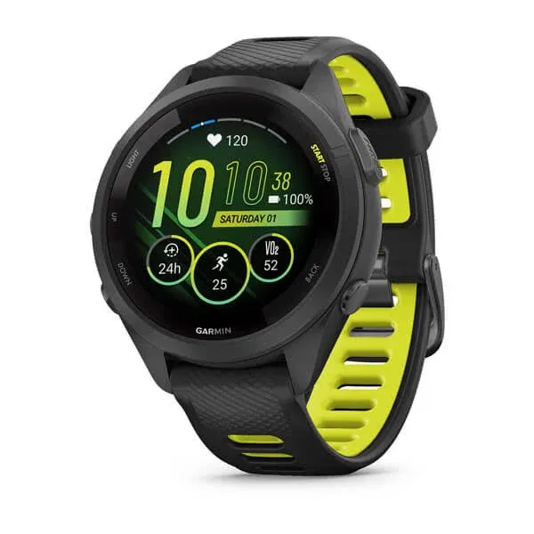 Garmin Forerunner 265S - Black/Amp Yellow