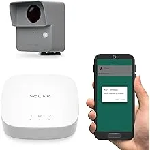 YoLink Lora Smart Outdoor Motion Detector Sensor Driveway Alert Property Invasion/Tresspassing Detector 1/4 Mile Open Air Range Email/SMS/Push Alerts