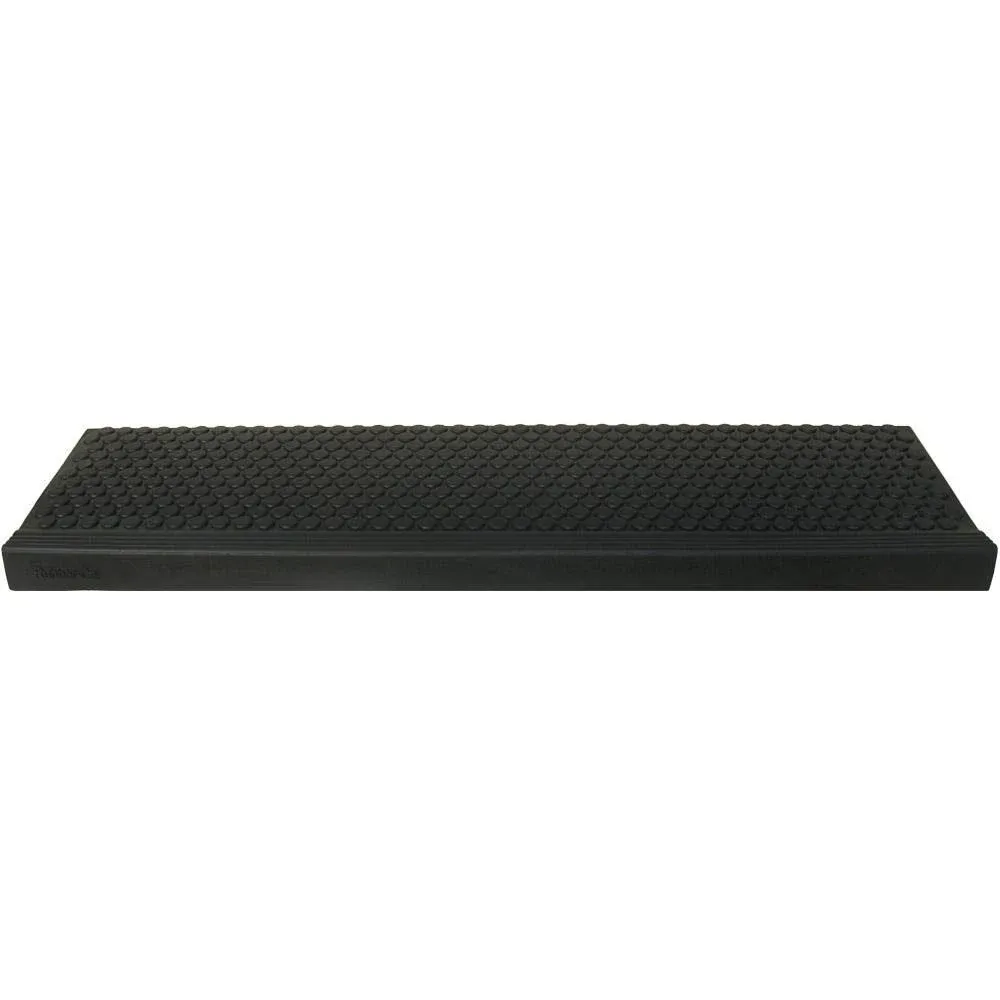 Rubber-Cal &#034;Coin-Grip Commercial&#034; Rubber Step Mat - 6pack