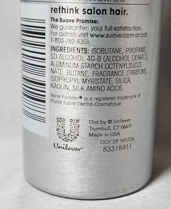 2 Suave Professionals Salon Proven Refresh &amp; Revive Dry Shampoo ~ 4.3 oz Each