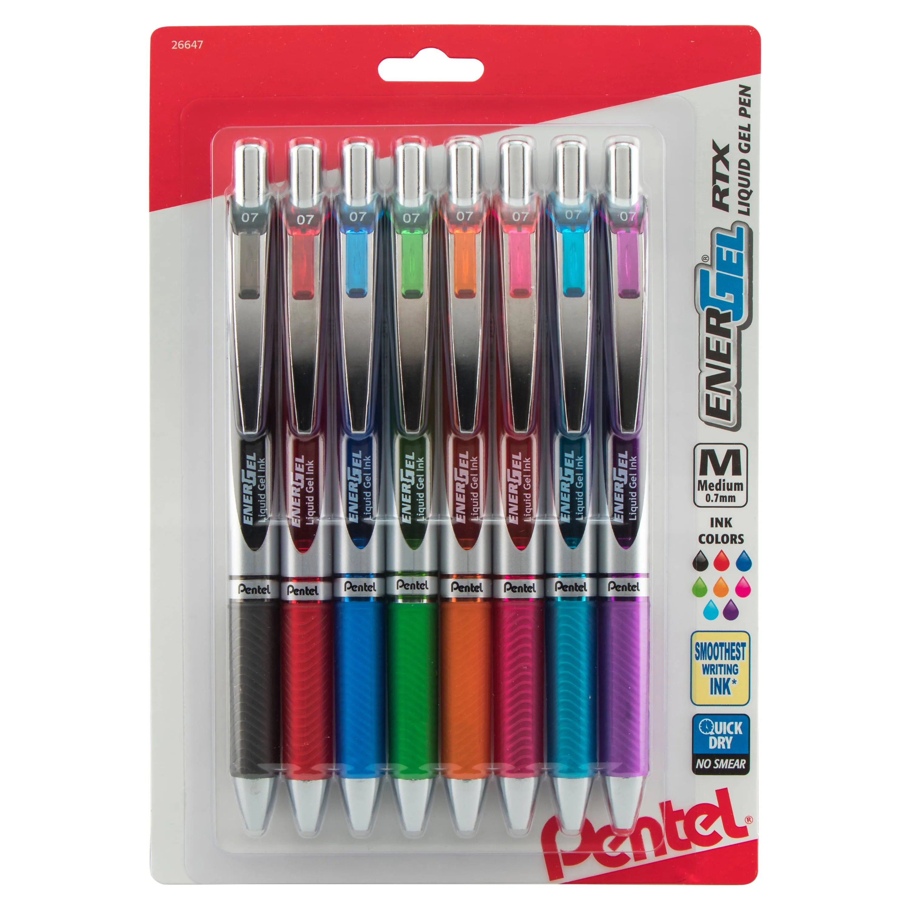 Pentel EnerGel RTX Retractable Liquid Gel Pen