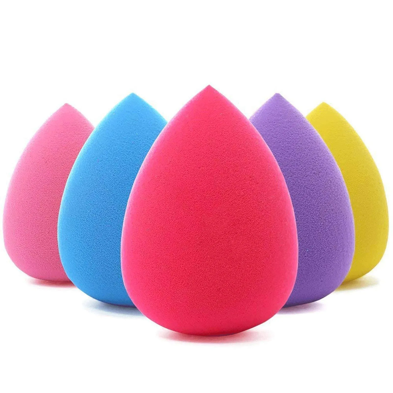 Beakey 5 Pcs Makeup Blender Beauty Sponge Set, Foundation Blending Sponge