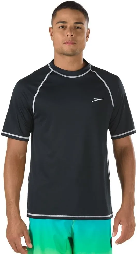 Speedo Men's Easy Short Sleeve Swim Shirt