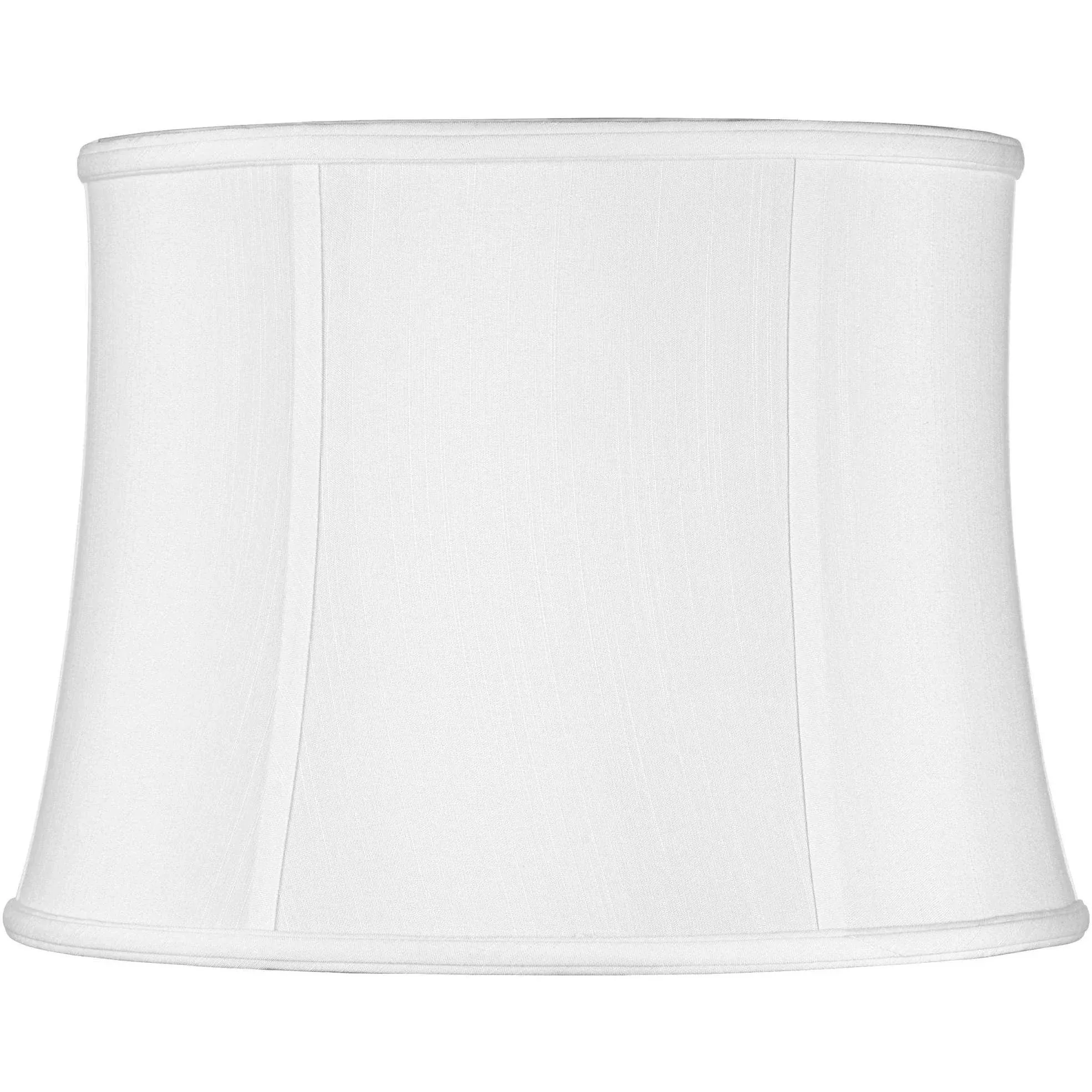 Imperial Shade Imperial Collection White Drum Lamp Shade 14X16x12 (Spider)