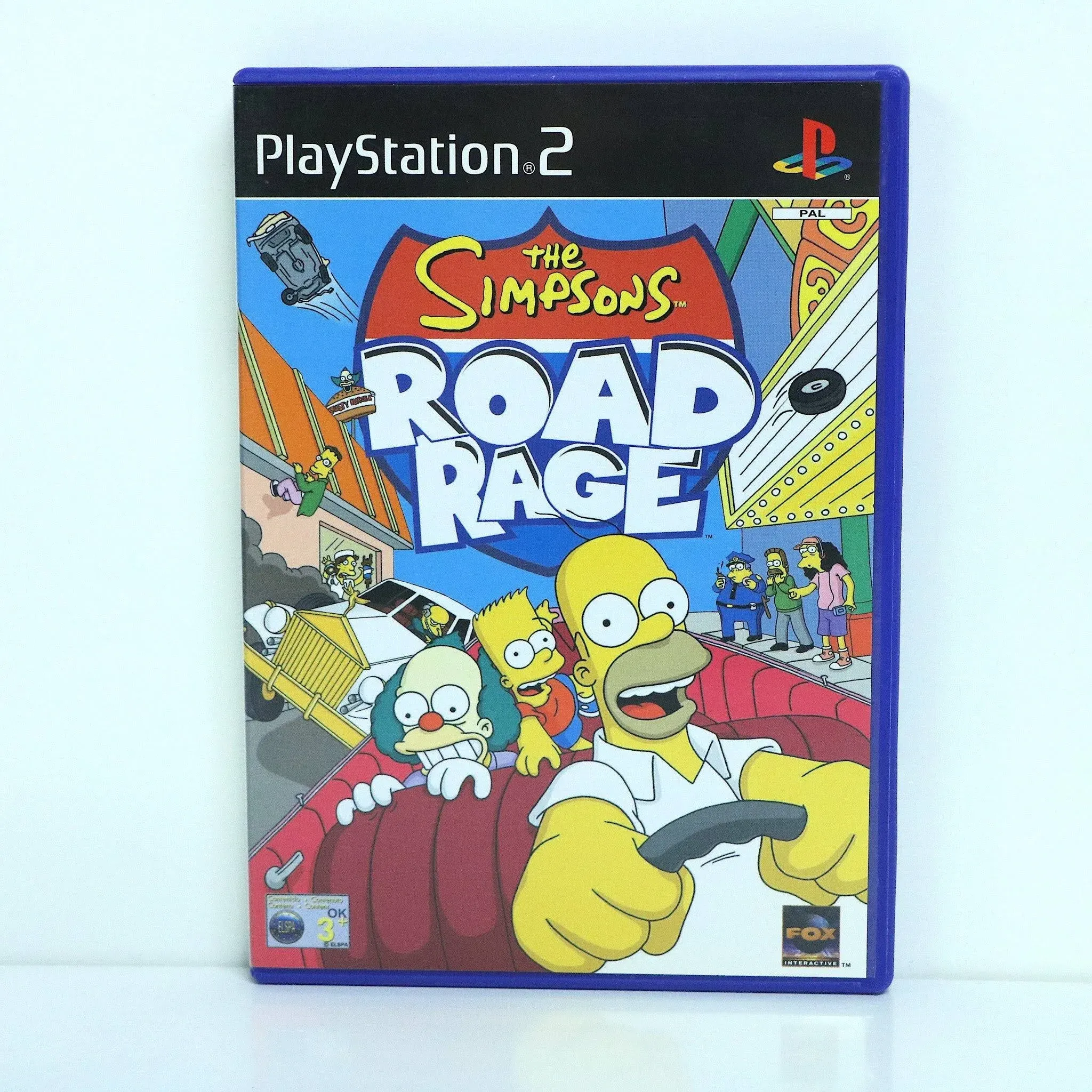  Simpsons Road Rage Game for Playstation  2 PS2  -New &amp; Sealed 