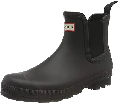 Hunter Mens Original Chelsea Boots - Black