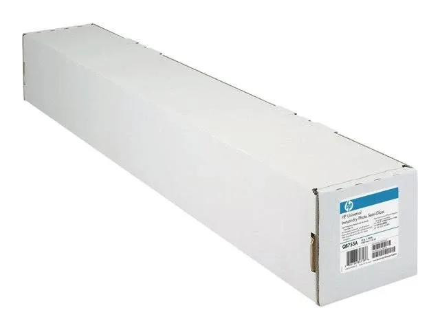 HP Universal Inkjet Photo Paper White Q6579A 7.9mil, 24&#034;x100&#039;