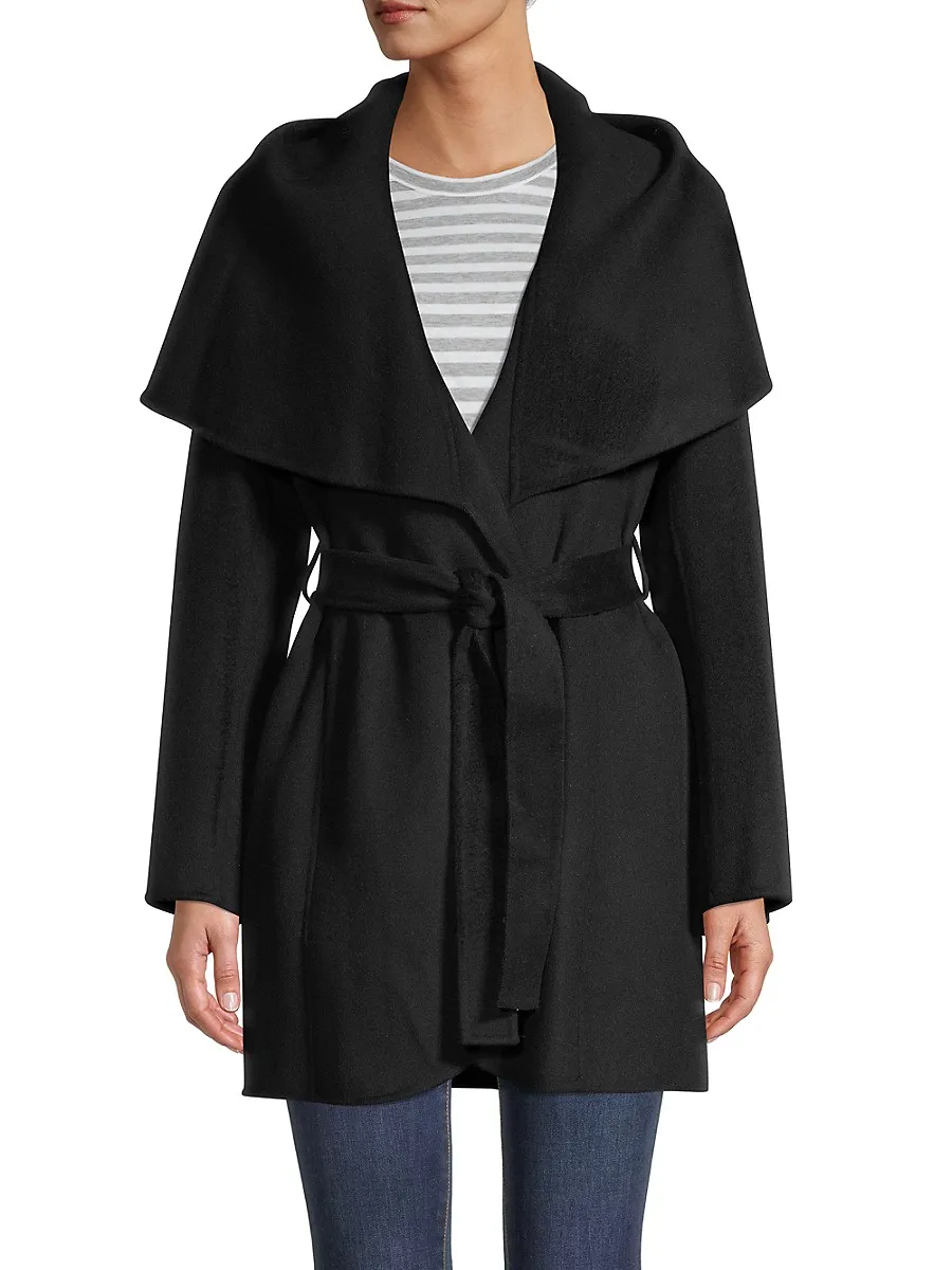 Marilyn Double-Face Wool-Blend Coat