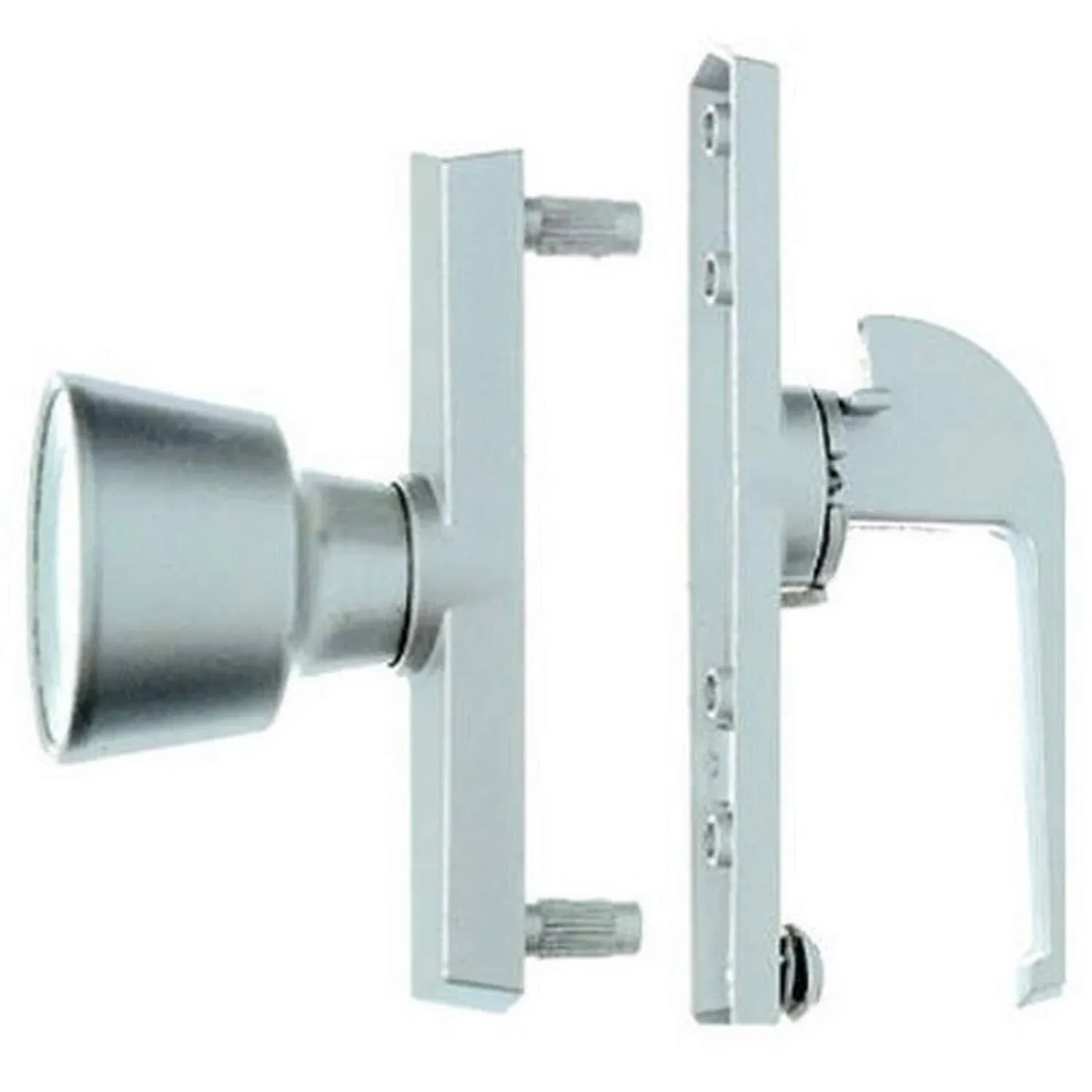 Universal Knob Latch, White