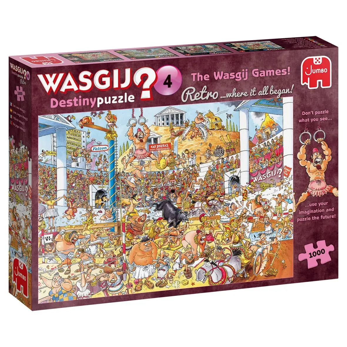 Wasgij Retro Destiny 4 1000 Piece Jigsaw Puzzle