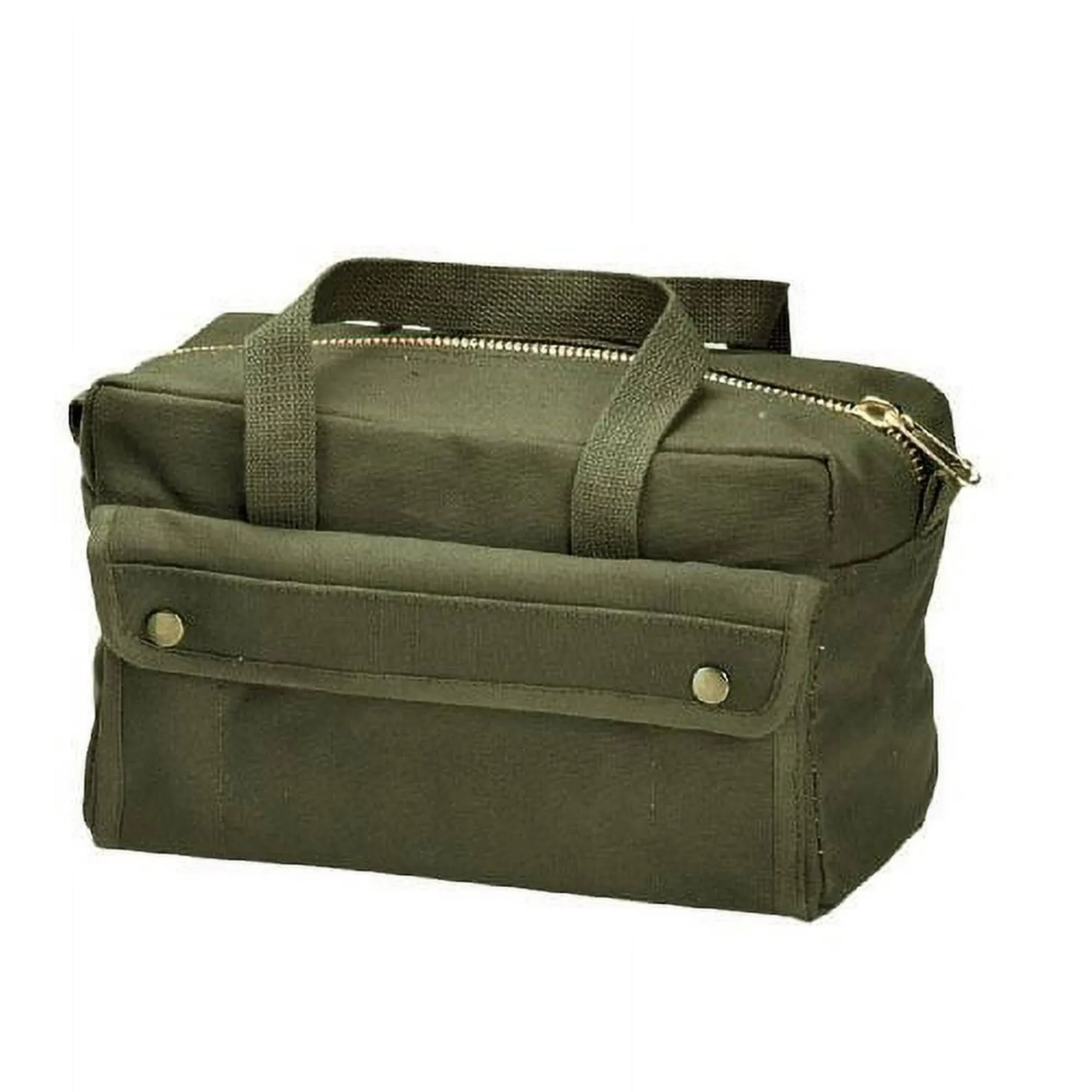 Rothco G.I. Type Mechanics Tool Bag with Brass Zipper - Olive Drab