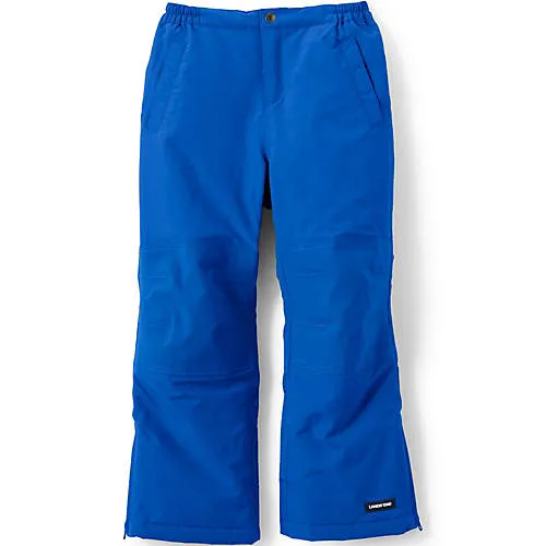 Lands' End Pantalones de nieve de invierno impermeables para niños