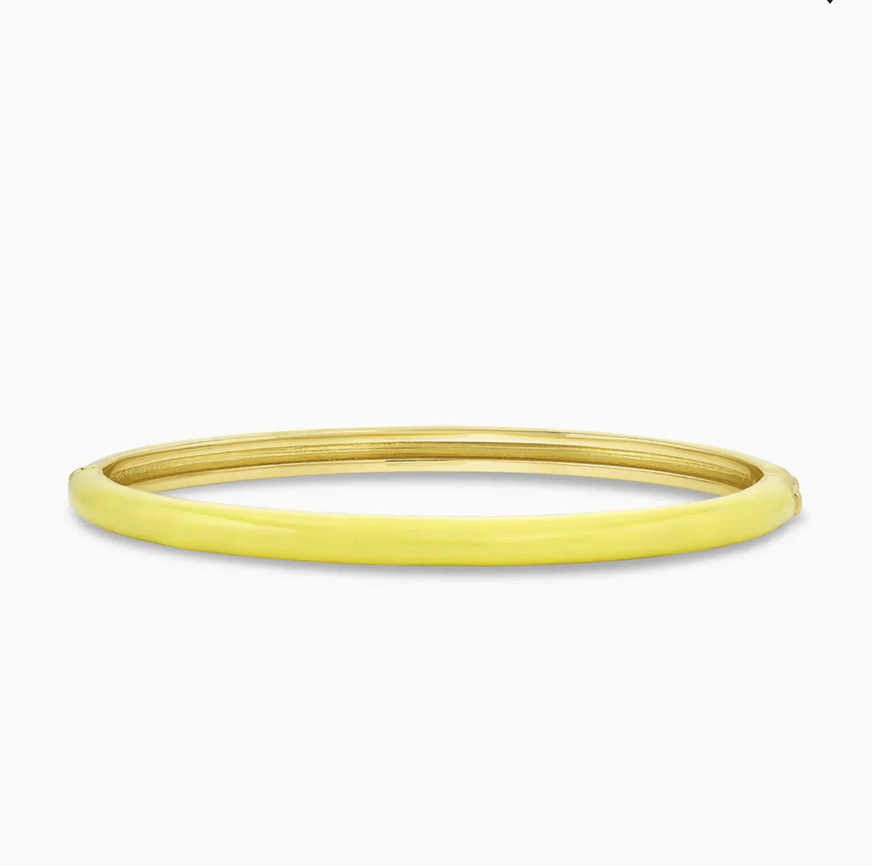 Gorjana Paseo Enamel Cuff - Yellow