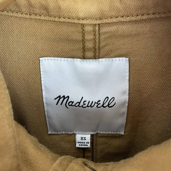 Madewell Women’s Southlake Military Jacket Cinched Waist