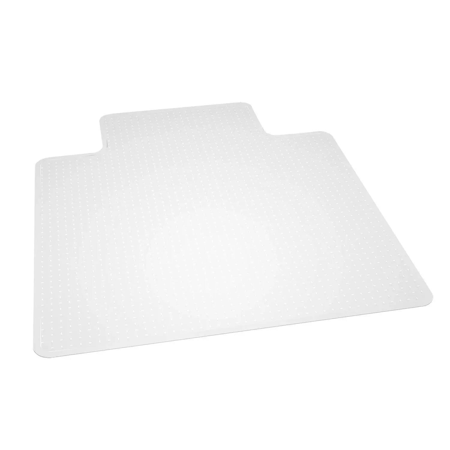 ES Robbins EverLife Chair Mat with Lip for Medium Pile Carpet, 45"x53", Crystal Edge (122183)