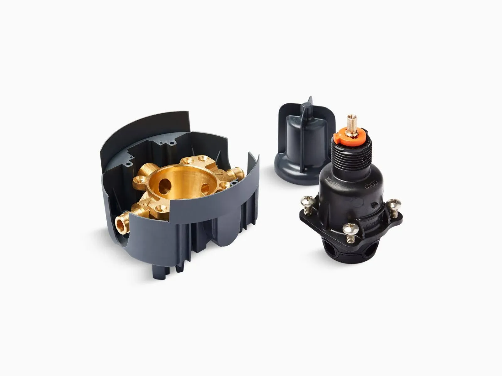 Kohler 8304-UX-NA Rite-Temp Pressure-Balancing Valve Body and Cartridge Kit with PEX Expansion connections