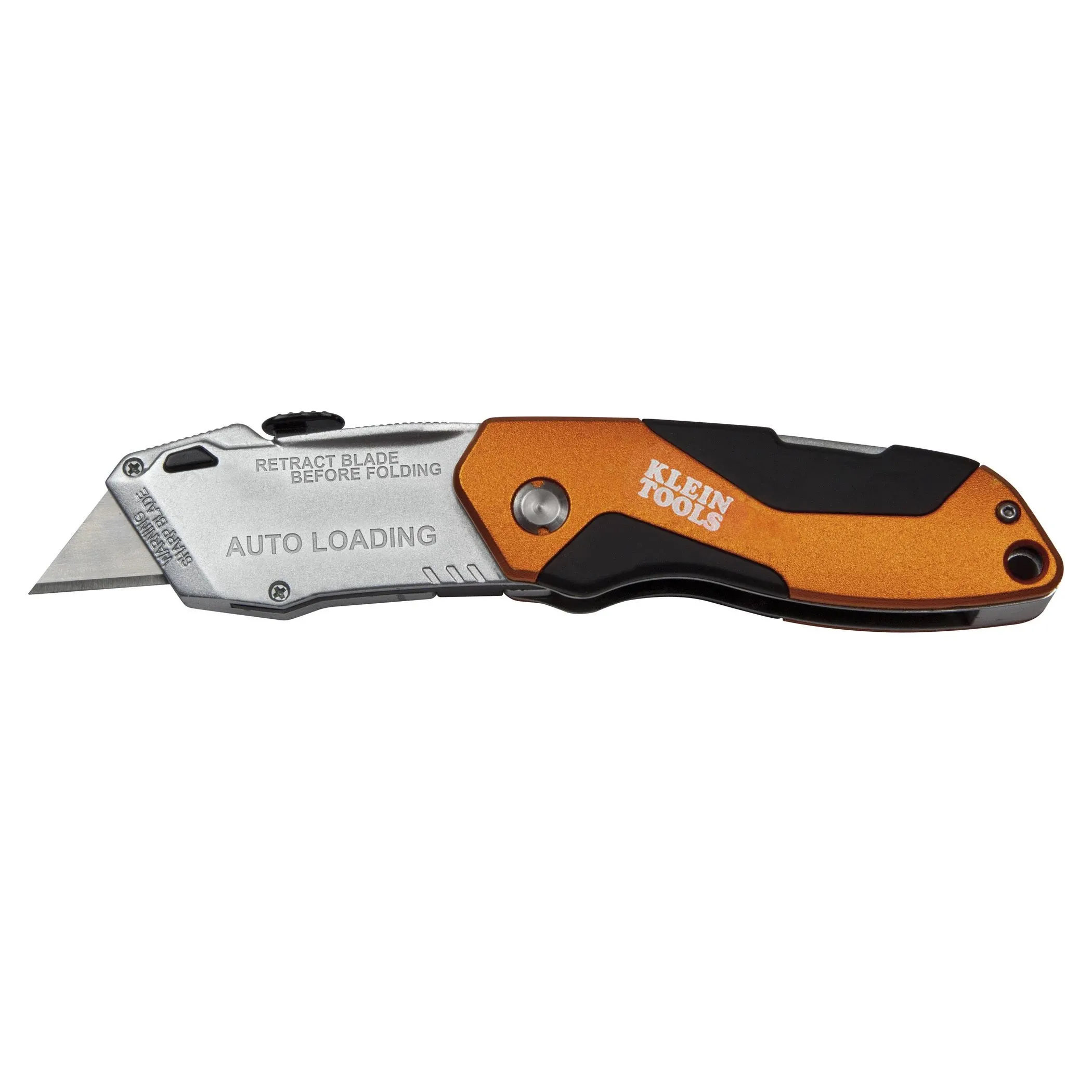 Klein Tools 44130 - Auto-Loading Folding Retractable Utility Knife