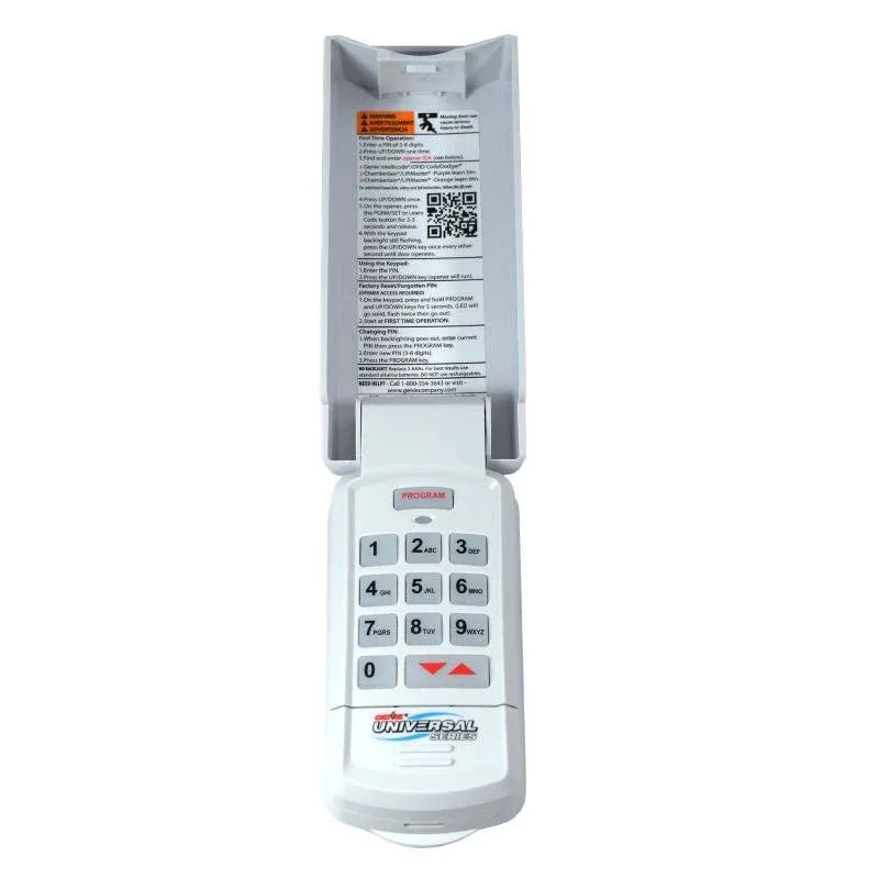 for Genie Garage Door Opener Wireless Keyless Keypad - with All Genie Overhea...