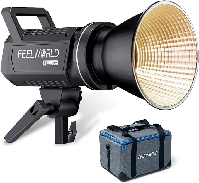 Feelworld FL125B 125W Video Studio Light with 2700K~6500K Bi-Color Continuous Lighting