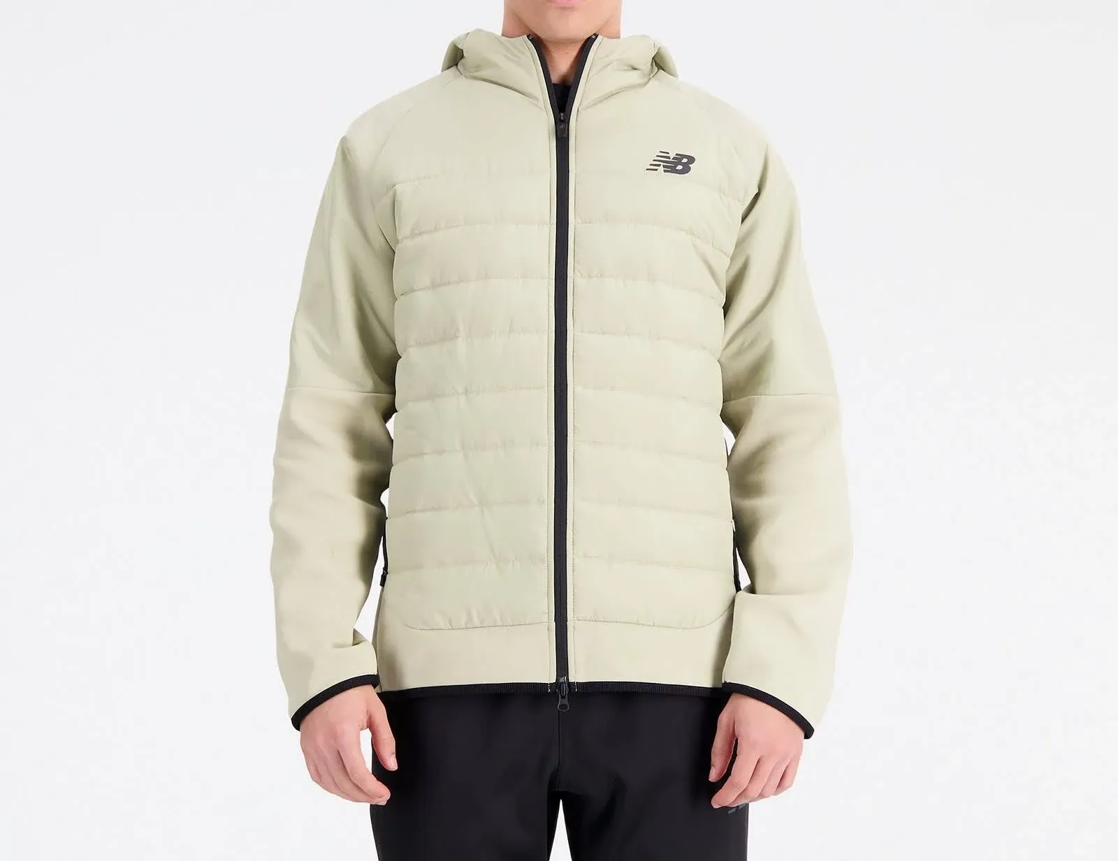 New Balance Men's R.w.tech Fleece Hybrid Jacket