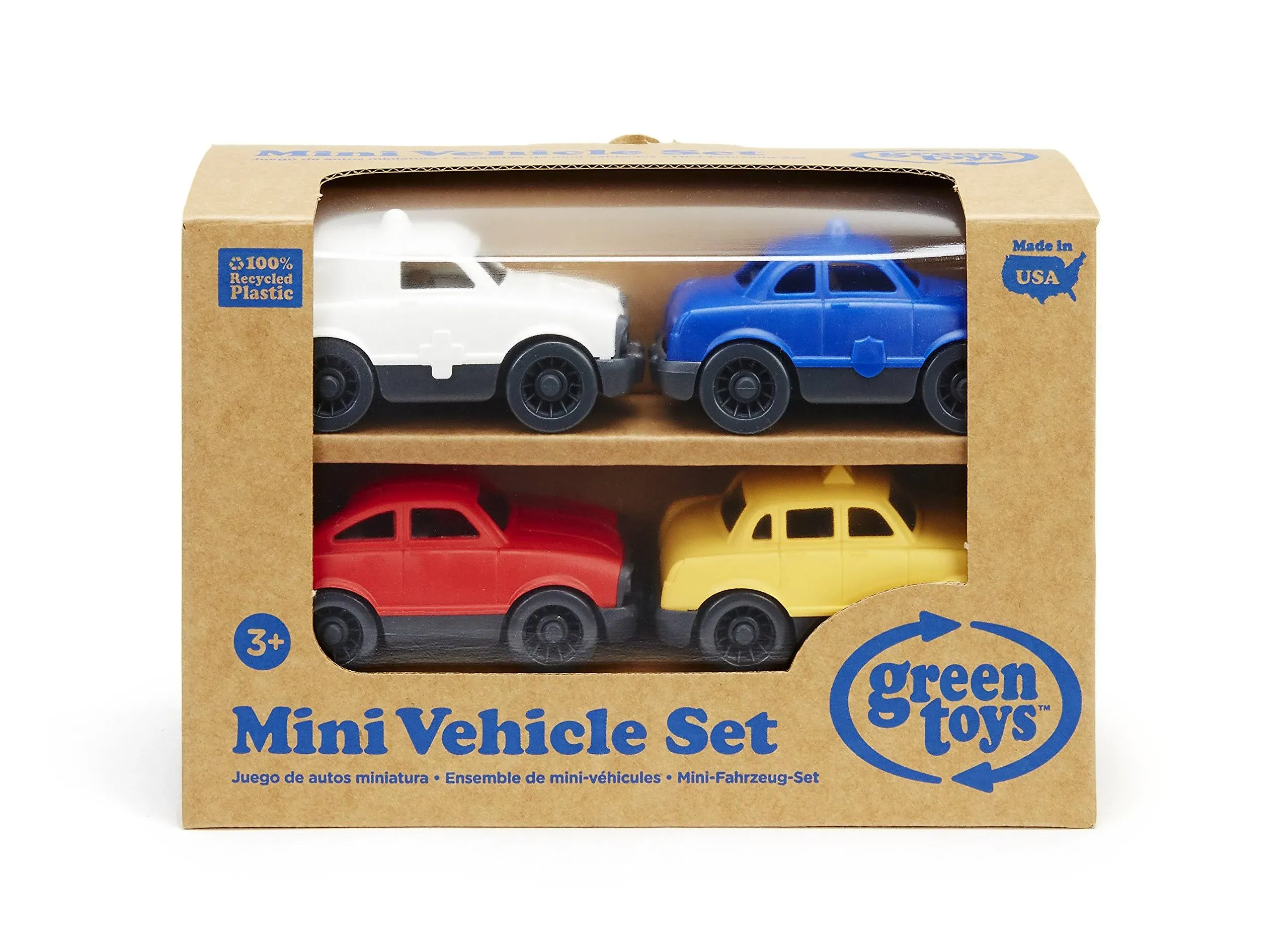 Green Toys Mini Vehicle 4-Pack - CB3