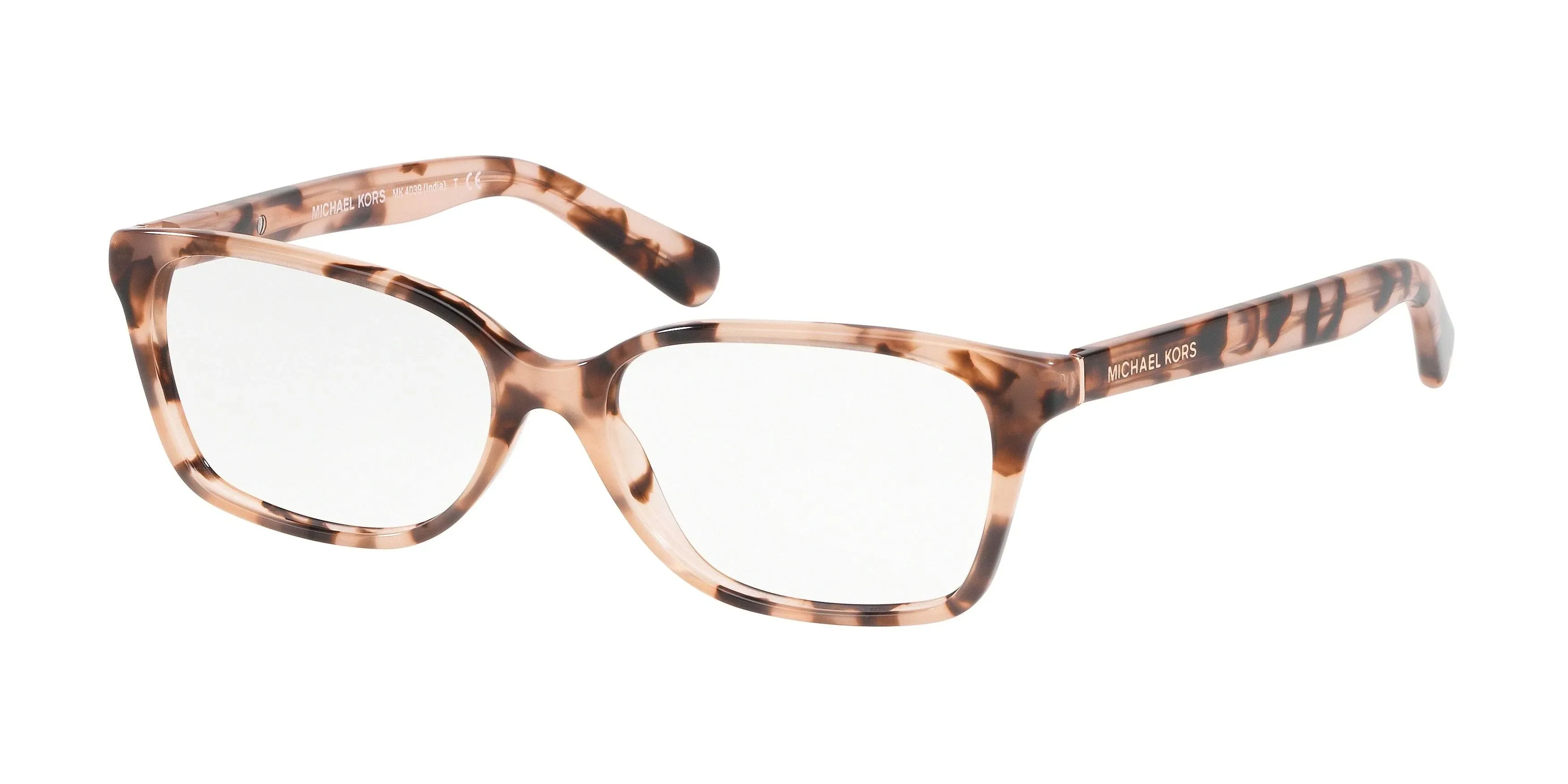 Michael Kors MK4039 India Eyeglasses 3026 Pink Tortoise