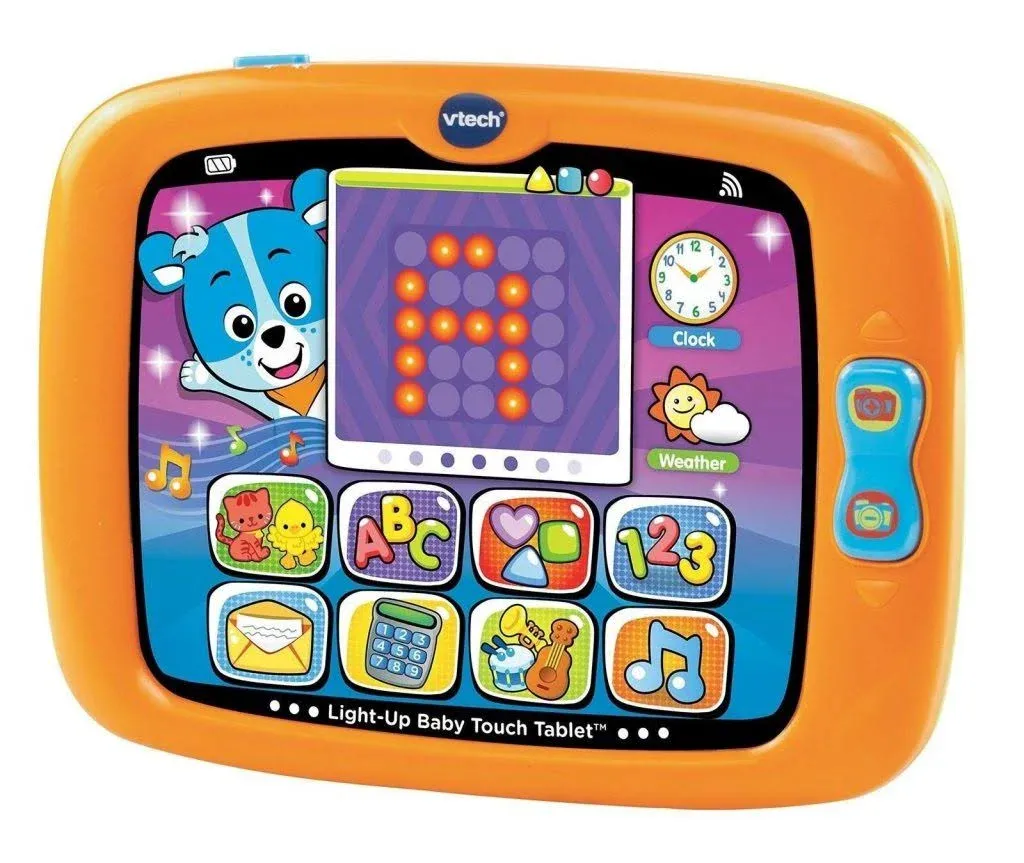 VTech Light up Baby Touch Tablet Orange