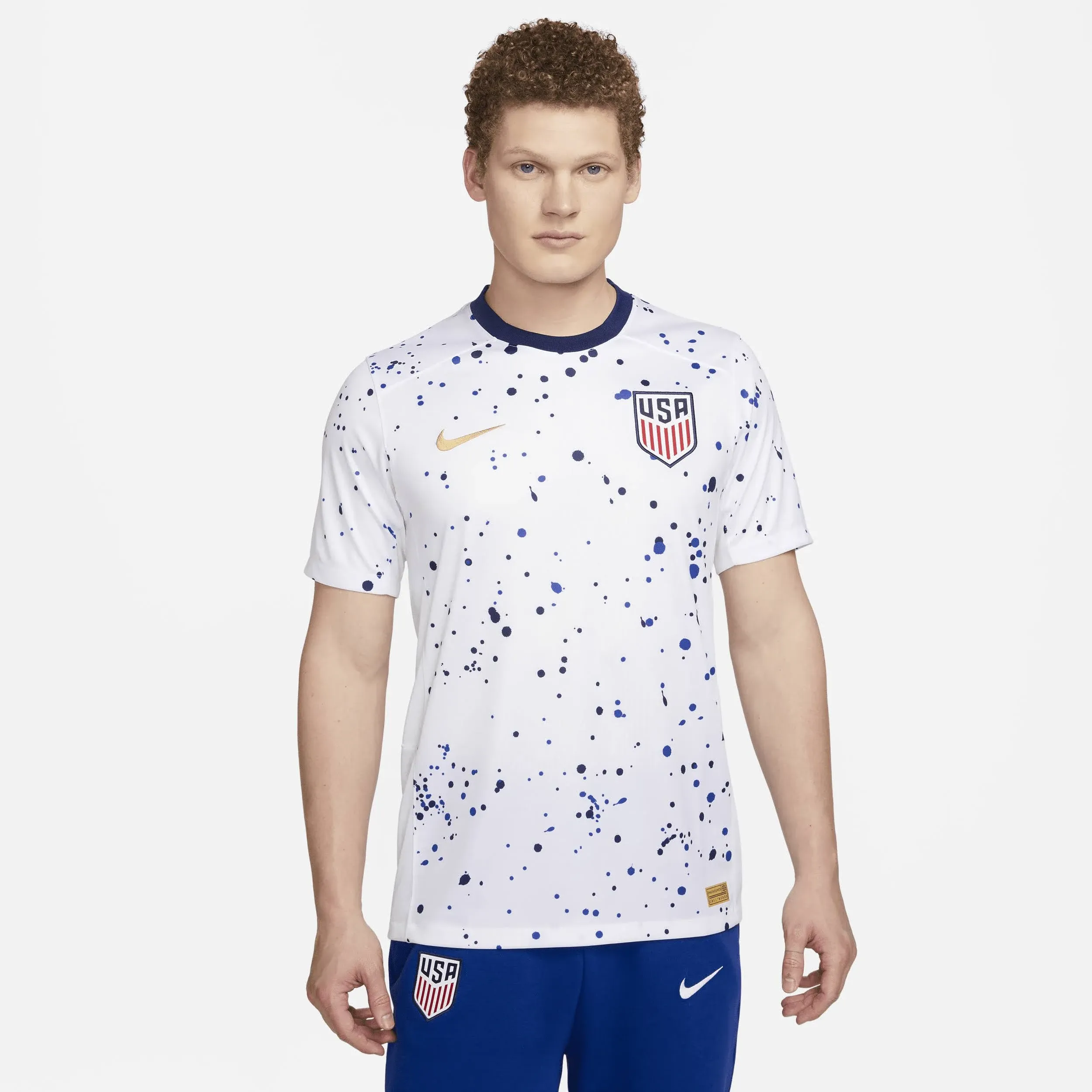 Men's Nike White USWNT 2023 Home Replica Jersey Size: Small