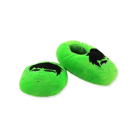 Marvel Avengers Hulk Kids Toddler Plush Mooshy Slippers