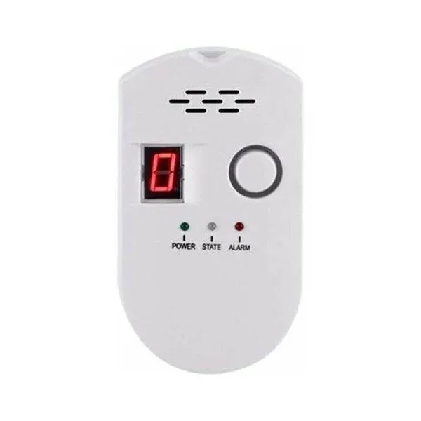 VINCREY Natural Gas Detector, Home Gas Alarm, Gas Leak Detector,High Sensitivity LPG Lng Coal Natural Gas Leak Detection, Alarm ZJBDSQ7