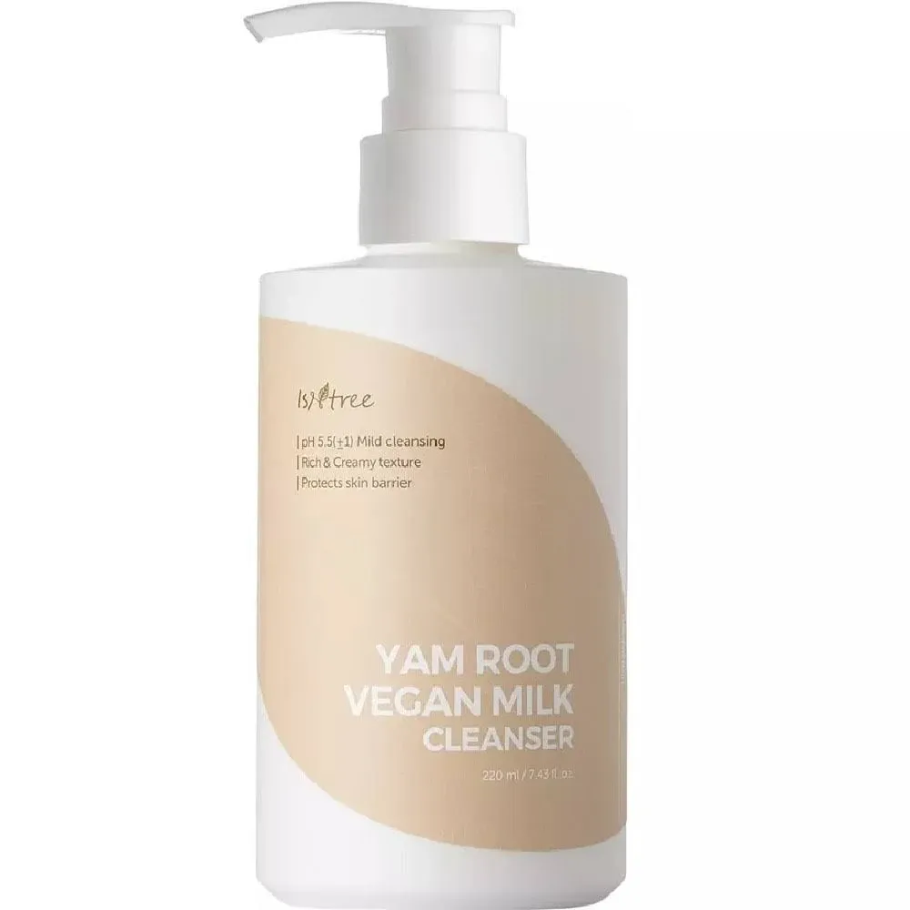 Isntree Yam Root Vegan Milk Cleanser - lait Nettoyant 220 ml